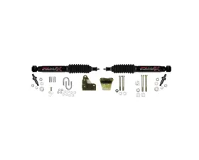 Skyjacker Steering Stabilizer Dual Kit Black  Dual Kit Use w/ 6 Inch Lift