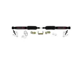 Skyjacker Steering Stabilizer Dual Kit Black Can Only Be Used w/ Suspension Lift For 1500HD & 3/4 & 1 Ton