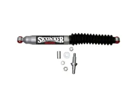 Skyjacker Steering Stabilizer HD OEM Replacement Kit Silver w/Black Boot Jeep Cherokee | Wagoneer | Comanche | Wrangler TJ 1984-2006