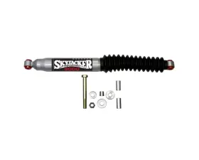 Skyjacker Steering Stabilizer HD OEM Replacement Kit Silver w/Black Boot Dodge Ram 2500 | 3500 2003-2013