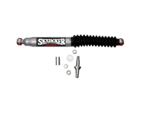 Skyjacker Steering Stabilizer HD OEM Replacement Kit Silver w/Black Boot Chevy | GMC 2000-2010