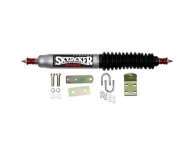 Skyjacker Steering Stabilizer Single Kit Silver w/Black Boot Ford Ranger | Bronco II | Explorer 1983-1997