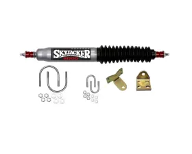 Skyjacker Steering Stabilizer Single Kit Silver w/ Black Boot Toyota Land Cruiser 1967-1982