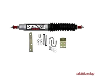 Skyjacker Steering Stabilizer Single Kit Silver w/Black Boot Toyota 4Runner | Pickup 1986-1995 - 9186