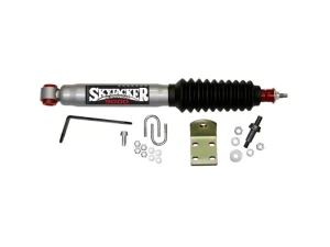 Skyjacker Steering Stabilizer Single Kit Silver w/Black Boot Chevy | GMC | Cadillac Truck | SUV 1999-2006 - 9196 - Image 4