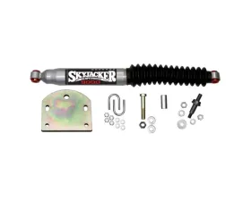 Skyjacker Steering Stabilizer Single Kit Silver w/Black Boot Ford F-250 | F-350 Super Duty | Excursion 1999-2005