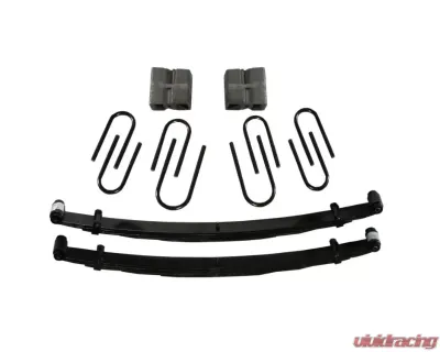 Skyjacker Lift Kit 2.5 Inch Lift w/ Front Leaf Springs Front Rear U Bolt Kits Bushing Kit Rear Block Chevrolet Pickup | Suburban 1973-1987 - C125BK
