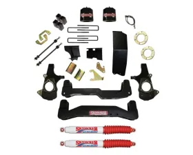 Skyjacker Suspension Lift Kit w/Shock Nitro Shocks 6-7 Inch Lift w/Front Spacers Blocks Chevrolet Silverado | GMC Sierra 1500 2014-2017