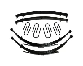 Skyjacker Lift Kit 6 Inch Lift w/Front/Rear Leaf Springs Front/Rear U Bolt Kits Bushing Kit Brake Line Brackets Jimmy 1975-1987