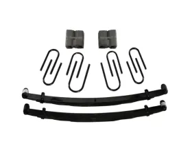 Skyjacker Lift Kit 6 Inch Lift w/ Front Leaf Springs Front Rear U Bolt Kits Bushing Kit Rear Blocks Brake Line Brackets Chevrolet K30 | V30 | GMC K35 | K3500  V3500 1977-1986