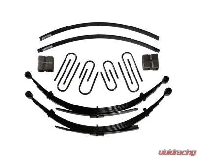 Skyjacker Lift Kit 8 Inch Lift w/ Front Leaf Springs Front/Rear U Bolt Kits Bushing Kit Rear Block Brake Line Bracket Rear Add-A-Leafs Chevrolet Blazer | V10 Suburban | GMC Jimmy | V1500 Suburban 1988-1991 - C180AK8