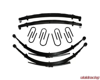 Skyjacker Lift Kit 8 Inch Lift For Use w/52 Inch Rear Springs w/Front/Rear Leaf Springs Front/Rear U Bolt Kits Bushing Kit Brake Line Bracket Chevrolet K20 | K25 | K2500 Pickup 1973-1974 - C180BKS