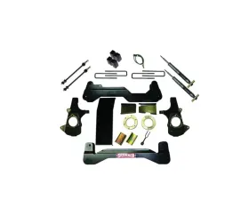 Skyjacker Lift Kit 6 Inch Lift 07-13 Silverado/Sierra 1500 w/Adjustable Front Struts Rear Blocks
