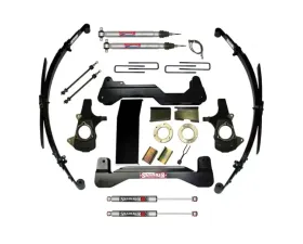 Skyjacker Suspension Lift Kit w/Shock M95 Performance Shocks 6 Inch Lift 07-13 Silverado/Sierra 1500 w/Adjustable Front Struts Rear Springs