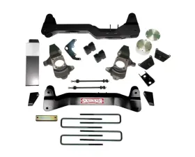 Skyjacker Lift Kit 6 Inch Lift w/Rear Blocks Knuckles Torsion Bar Drop Bracket No Skid Plate Chevrolet Silverado | GMC Sierra 2500 HD 2001-2010
