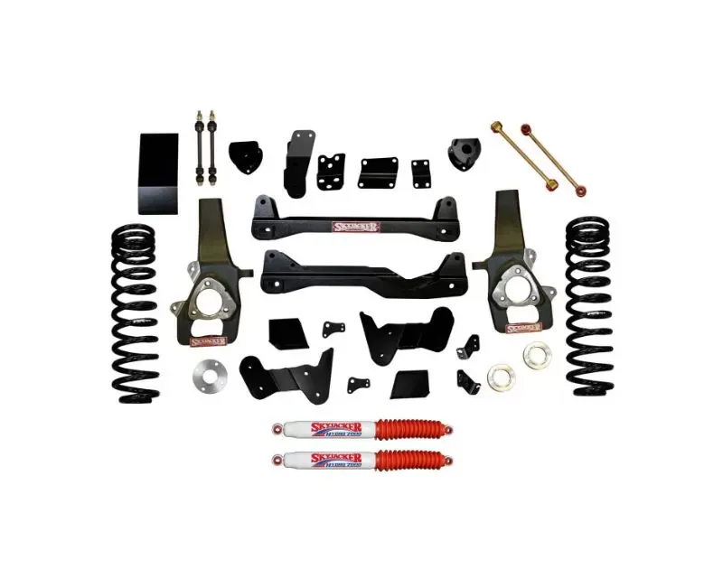 Skyjacker Suspension Lift Kit w/Shock 6 Inch Lift Ram 1500 2014-2017 - D1460SSK-H