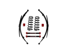 Skyjacker Standard Class 1 Lift Kit 3 Inch Lift w/Front Coil Springs Rear Leaf Springs Rear U Bolts Lower Links Bump Stops Dodge Ram 1500 1994-1999