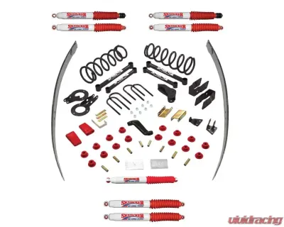 Skyjacker Suspension Lift Kit w/Shock 5 Inch Lift Class II All 4 Shocks Dodge Ram 2500 | 3500 2006-2009 - D4529K-H