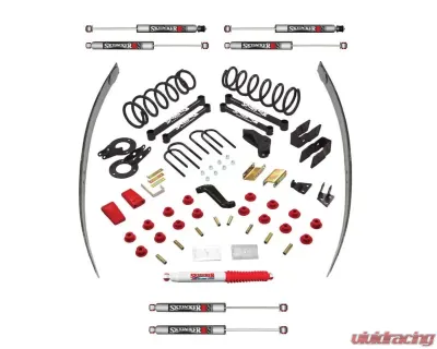Skyjacker Suspension Lift Kit w/Shock M95 Performance Shocks 5 Inch Lift Class II All 4 Shocks Dodge Ram 2500 | 3500 2006-2009 - D4529K-M