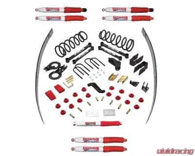 Skyjacker Suspension Lift Kit w/Shock Nitro Shocks 5 Inch Lift Class II All 4 Shocks Dodge Ram 2500 | 3500 2006-2009 - D4529K-N