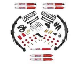Skyjacker Suspension Lift Kit w/Shock Nitro Shocks 5 Inch Lift Class II w/Rear Springs Add-A-Leafs All 4 Shocks Dodge Ram 2500 | 3500 2009