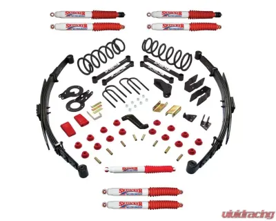 Skyjacker Suspension Lift Kit w/Shock Nitro Shocks 5 Inch Lift Class II w/Rear Springs Add-A-Leafs All 4 Shocks Dodge Ram 2500 | 3500 2009 - D4529KS-N