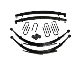 Skyjacker Lift Kit 4 Inch Front/2.5 Inch Rear Lift w/Front/Rear Leaf Springs Front/Rear U Bolt Kits Front/Rear Bushing Kit Rear Block Dodge W250 | W350 1992-1993