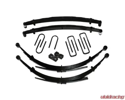 Skyjacker Lift Kit 4 Inch Front/2.5 Inch Rear Lift w/Front/Rear Leaf Springs Front/Rear U Bolt Kits Front/Rear Bushing Kit Rear Block Dodge W250 | W350 1992-1993 - D492CDKS