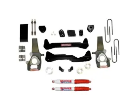 Skyjacker Suspension Lift Kit w/Shock Nitro Shocks 6 Inch Lift 4 Shocks Dodge Ram 1500 2006-2008