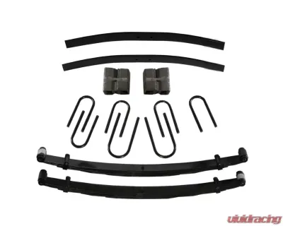 Skyjacker Lift Kit 8 Inch Lift w/Front Leaf Springs Front/Rear U Bolt Kits Front Bushing Kit Rear Block Rear Add-A-Leafs Dodge W100 1986-1989 - D800BK