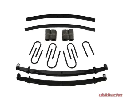 Skyjacker Lift Kit 8 Inch Lift w/Front Leaf Springs Front/Rear U Bolt Kits Front Bushing Kit Rear Blocks Rear Add-A-Leafs Ramcharger | Trailduster 1975-1993 - D800BRK