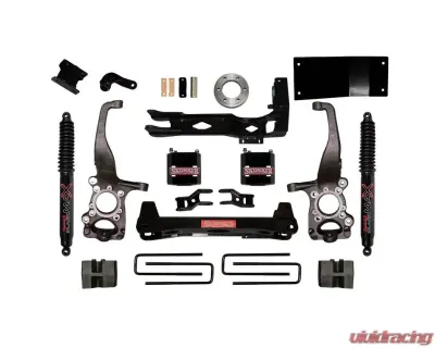 Skyjacker Suspension Lift Kit w/Shock 6 Inch Lift w/Black MAX Shocks Ford F-150 2015-2019 - F1560BKB