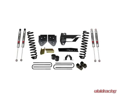 Skyjacker Lift Kit 4 Inch Lift w/Front Coil Springs Bump Stop Spacers Relocation Brackets Rear Lift Blocks U-Bolts M9500 Monotube Shocks Ford F-250 Super Duty 2017-2019 - F17401K-M