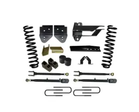 Skyjacker Lift Kit 4 Inch Lift Class II 4-Link System w/Front Coil Springs Track Bar Bracket Radius Arm Drop Bracket Steering Stabilizer Rear Lift Blocks/U-Bolts Ford F-250 Super Duty 2017-2019