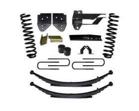Skyjacker Lift Kit 4 Inch Lift w/Front Coil Springs Rear Leaf Springs Super Duty Diesel Ford F-250 | F-350 2017-2019