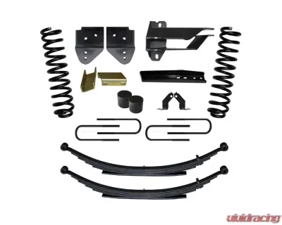 Skyjacker Lift Kit 4 Inch Lift w/Front Coil Springs Rear Leaf Springs Super Duty Diesel Ford F-250 | F-350 2017-2019 - F17451KS