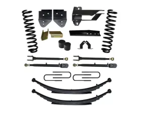 Skyjacker Class II Lift Kit 4 Inch Lift w/Front Coil Springs Rear Leaf Springs Adjustable 4-Links Ford F-250 | F-350 Super Duty Diesel 2017-2019