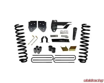 Skyjacker Lift Kit 6 Inch Lift w/Front Coil Springs Track Bar/Radius Arm/Steering Stab. Relocation Brackets Frt./Rear Brake Line Extensions Rear Block/U-Bolts Ford F-250 Super Duty 2017-2019 - F17601K