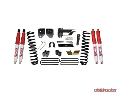 Skyjacker Lift Kit 6 Inch Lift w/Front Coil Springs Blocks U-bolts Bump Stop Spacers Radius Arm/Sway Bar/Track Bar Relocation Brackets Hydro 7000 Shocks Ford F-250 Super Duty 2017-2019 - F17601K-H