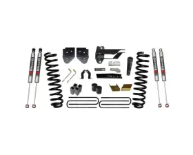 Skyjacker Lift Kit 6 Inch Lift w/Front Coil Springs Blocks U-bolts Bump Stop Spacers Radius Arm/Sway Bar/Track Bar Relocation Brackets M9500 Monotube Shocks Ford F-250 Super Duty  2017-2019