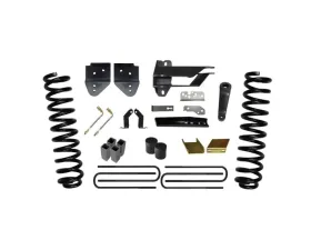 Skyjacker Lift Kit 6 Inch Lift w/Front Coil Springs Track Bar/Radius Arm/Steering Stab/Sway Bar Relocation Brackets Bump Stops Spacers Rear Lift Blocks & U-Bolts Ford F-350 Super Duty 2017-2019