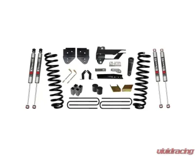 Skyjacker Lift Kit 6 Inch Lift w/Front Coil Springs Blocks U-bolts Bump Stop Spacers Radius Arm/Sway Bar/Track Bar Relocation Brackets M9500 Monotube Shocks Ford F-350 Super Duty  2017-2019 - F17601K3-M