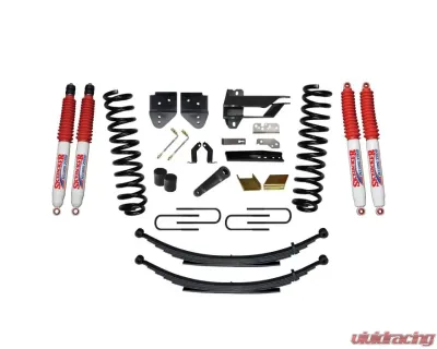 Skyjacker Suspension Lift Kit w/Shock 6 Inch Lift w/Front Coil Springs Rear Leaf Springs Hydro 7000 Shocks Ford F-250 | F-350 Super Duty Gas 2017-2019 - F17601KS-H
