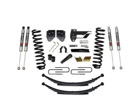 Skyjacker Suspension Lift Kit w/Shock 6 Inch Lift w/Front Coil Springs Rear Leaf Springs M9500 Monotube Shocks Ford F-250 | F-350 Super Duty Gas 2017-2019