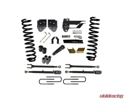 Skyjacker Lift Kit 6 Inch Lift Class II 4-Link System w/Front Coil Springs Track Bar/Radius Arm/Steering Stabilizer Relocation Brackets Rear Lift Blocks/U-Bolts Ford F-250 Super Duty 2017-2019 - F176024K
