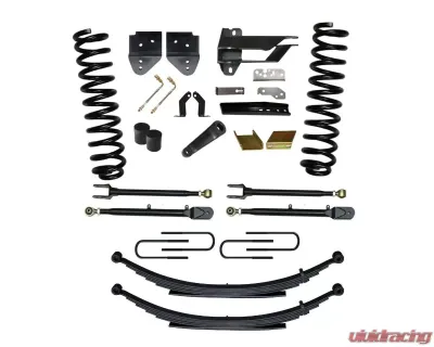 Skyjacker Class II Lift Kit 6 Inch Lift w/Front Coil Springs Rear Leaf Springs Adjustable 4-Links Ford F-250 | F-350 Super Duty Gas 2017-2019 - F176024KS