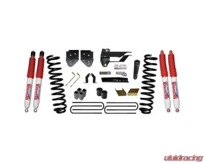 Skyjacker Suspension Lift Kit w/Shock 6 Inch Lift w/Front Coil Springs Blocks U-bolts Bump Stop Spacers Radius Arm/Sway Bar/Track Bar Relocation Brackets Hydro 7000 Shocks Ford F-250 Super Duty 2017-2019 - F17651K-H