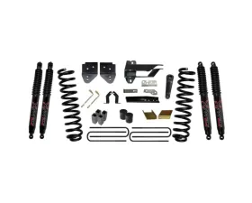 Skyjacker Suspension Lift Kit w/Shock 6 Inch Lift w/Front Coil Springs Blocks U-bolts Bump Stop Spacers Radius Arm/Sway Bar/Track Bar Relocation Brackets Nitro Shocks Ford F-350 Super Duty 2017-2019