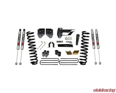 Skyjacker Suspension Lift Kit w/Shock 6 Inch Lift w/Front Coil Springs Blocks U-bolts Bump Stop Spacers Radius Arm/Sway Bar/Track Bar Relocation Brackets M9500 Monotube Shocks Ford F-350 Super Duty 2017-2019 - F17651K3-M