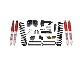 Skyjacker Suspension Lift Kit w/Shock 6 Inch Lift w/Front Coil Springs Blocks U-bolts Bump Stop Spacers Radius Arm/Sway Bar/Track Bar Relocation Brackets Nitro 8000 Shocks Ford F-350 Super Duty 2017-2019